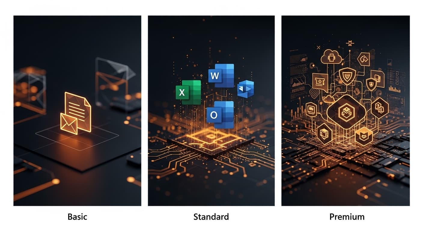 Microsoft 365 Basic vs Standard vs Premium: Which do you need?