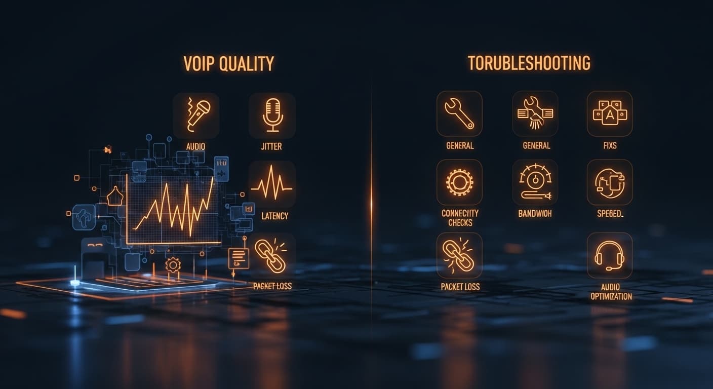 Common VoIP quality issues and how to troubleshoot them